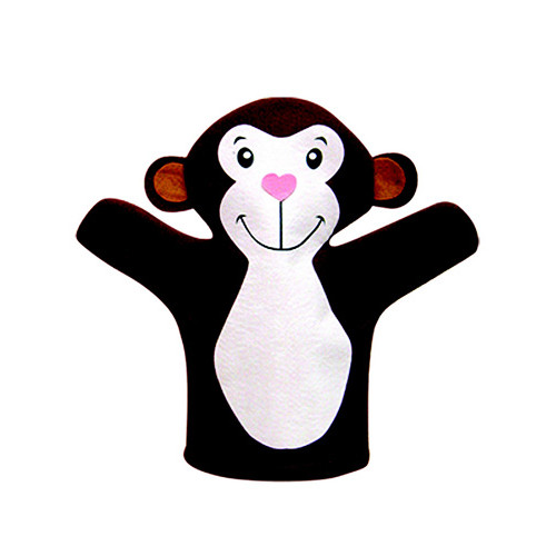 Fantoche Luva Feltro Macaco - 25 centímetros