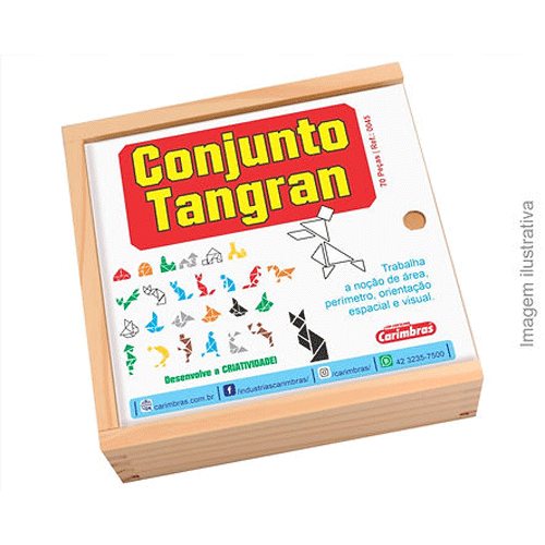 Conjunto Tangran REF.: 0045