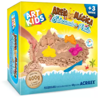 Massa Areia Brincando na Praia - 400 g