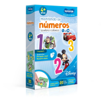 Disney - Montando números do 1 ao 20