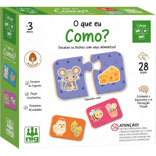 Coleção Bê-a-Bá - O que eu como?