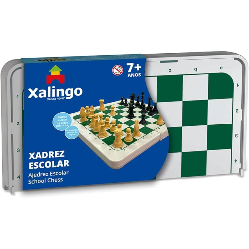 Xadrez Escolar Plástico