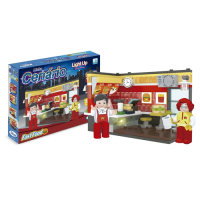 Blocos de Encaixe Cenário Light Up Fast Food