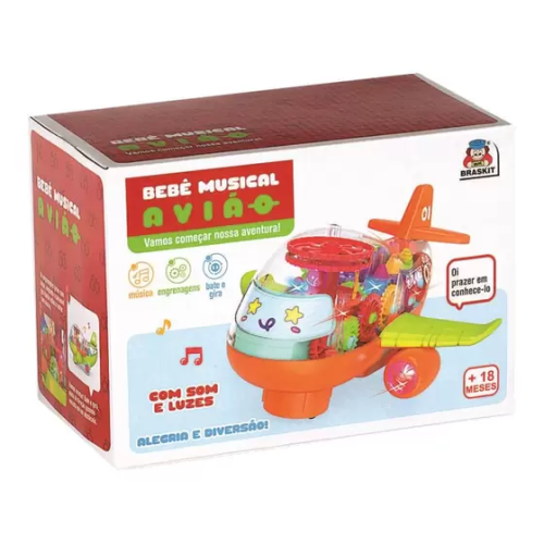 Avião Bebê Musical