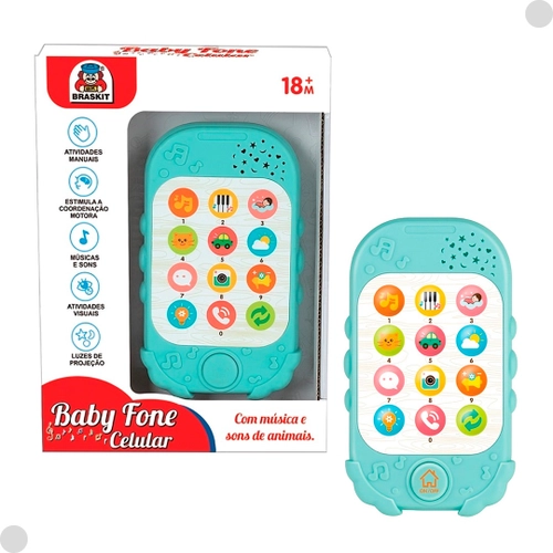 Baby Fone Celular - Som e Luz