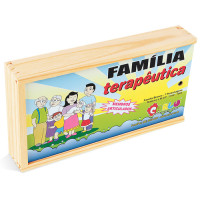 Família Terapêutica Branca - MDF - 7 Personagens
