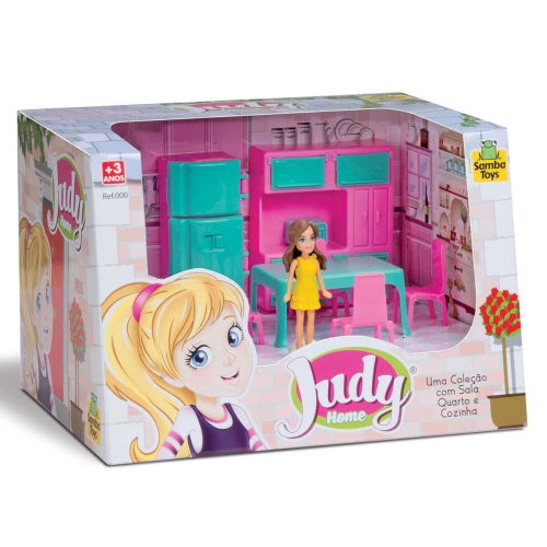 Coleção Judy Home Cozinha com Boneca