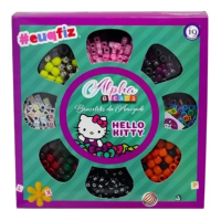 Eu que fiz - Alpha Beads - Braceletes da Amizade - HELLO KIT