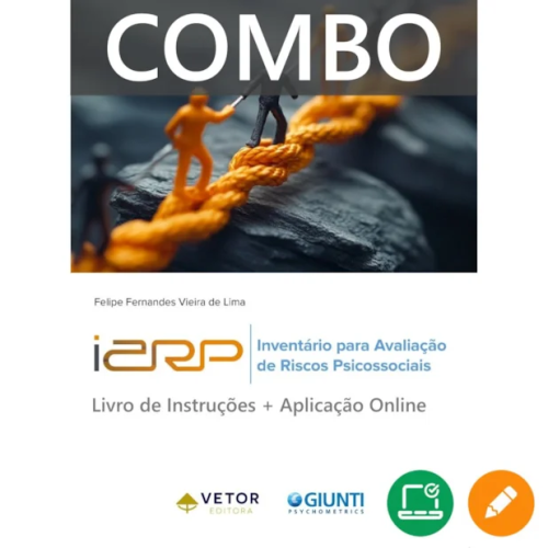IARP - Inventário para Avaliação de Riscos Psicossociais - Combo de Aplicação Online + Livro de Instruções Vol. 1