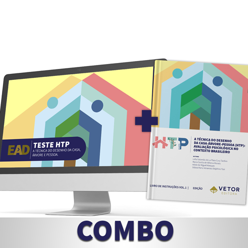 HTP (House, Tree, Person) Técnica Projetiva de Desenho - Combo Coleção dos Testes + Curso EAD