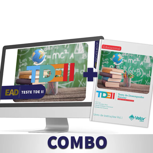 TDE-II - Teste de Desempenho Escolar - Combo Coleção do Teste + Curso EAD