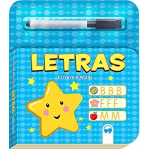 Escreve e Apaga Colorir Letras