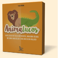 Animalucos - Junte duas metades diferentes, diga uma sílaba de cada uma delas e crie um bicho maluco