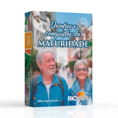 Desafios e Conquistas da Maturidade: 100 Cards para refletir sobre essa fase da vida