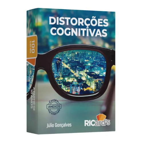 Distorções Cognitivas: 100 Cards para contestar pensamentos automáticos