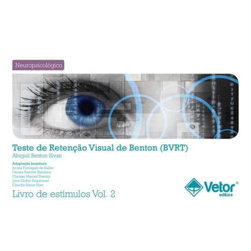 BVRT - Retenção Visual de Benton - Livro de Estímulos Forma C e D Vol. 2 BVRT - Retenção Visual de Benton - Livro de Estímulos Forma C e D Vol. 2