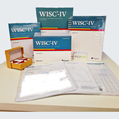 WISC IV - Escala Wechsler de Inteligência para Crianças - Kit Completo