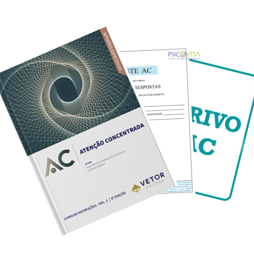 AC - Teste de Atenção Concentrada - Coleção (com 1 bloco de Aplicação)