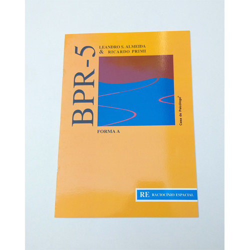 BPR-5 - Bateria de Provas de Raciocínio - Caderno (RE) Forma A