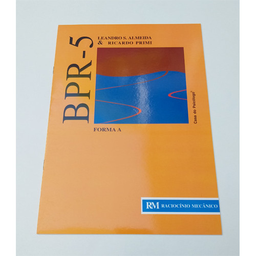 BPR-5 - Bateria de Provas de Raciocínio - Caderno (RM) Forma A