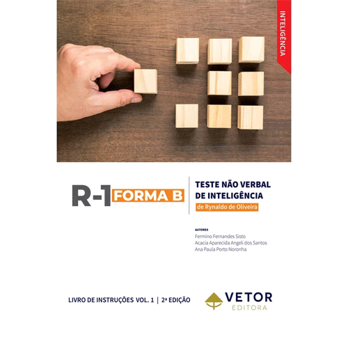 R-1 Foma-B Teste Não Verbal de Inteligência - Livro de Instruções (Manual) - 2ª edição