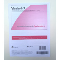 Vineland-3 - Escala de Comportamento Adaptativo Vineland - Terceira Edição - Formulário Pais/Cuidadores extensivo