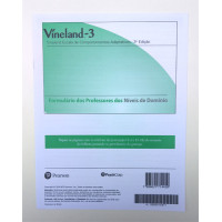 Vineland-3 - Escala de Comportamento Adaptativo Vineland - Terceira Edição - Formulário Professores de domínios