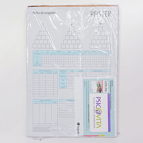 As Pirâmides Coloridas de Pfister - Bloco de Aplicação com 30 folhas