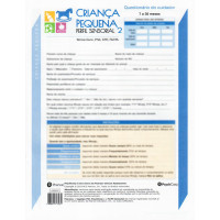 Perfil Sensorial 2 - Questionários do cuidador referente ao Perfil Sensorial da Criança Pequena - unidade