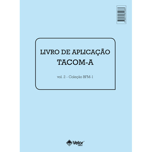BFM-1 - Bateria de Funções Mentais para Motorista - Teste de Atenção Concentrada - TACOM A Livro de Aplicação Vol. 2