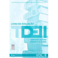 TDE-II - Teste de Desempenho Escolar - Livro de Avaliação Subteste Leitura 1º ao 4º ano Vol.8 - Bloco com 25 folhas 