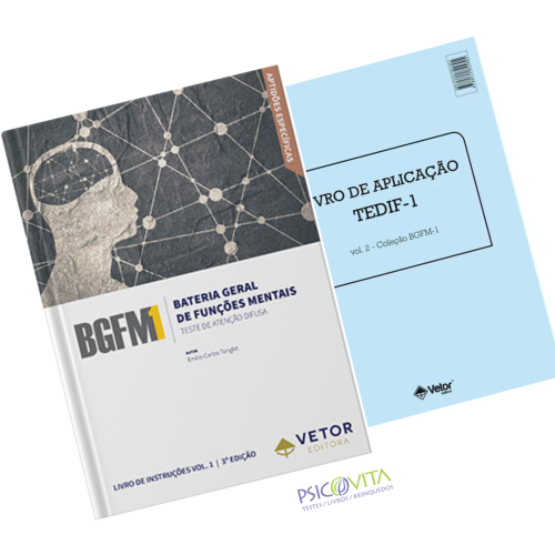 BGFM-1 - TEDIF 1 - Coleção (com 1 Livro de Instruções (Manual), 1 Bloco com 25 Folhas TEDIF 1 )