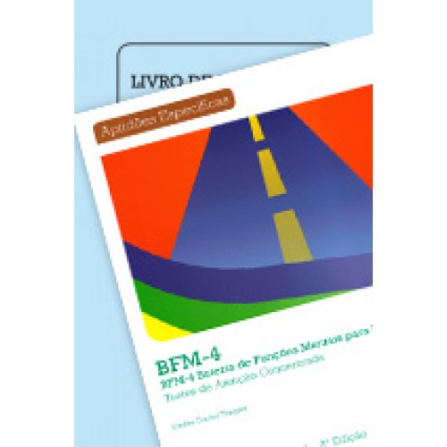 BFM-4 - Bateria de Funções Mentais para Motorista - Teste de Atenção Concentrada - TACOM C e TACOM D - Coleção