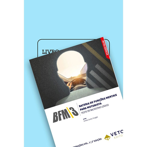 BFM-3 - Bateria de Funções Mentais para Motorista - Teste de Raciocínio Lógico - TRAP-1 - Coleção