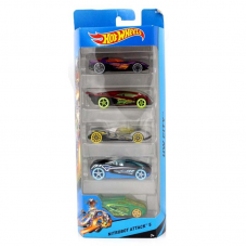 Hot Wheels Pacote  com 5 carros Escala 1 64
