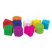 Tucano Didático com 10 peças de formas geométricas