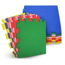 Tatame - 12 placas - Cores sortidas