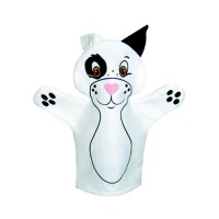 Fantoche Luva Feltro Cachorro - 25 centímetros