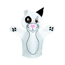 Fantoche Luva Feltro Cachorro - 25 centímetros