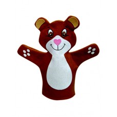 Fantoche Luva Feltro Urso - 25 centímetros