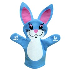 Fantoche Luva feltro Coelho - 25 centímetros