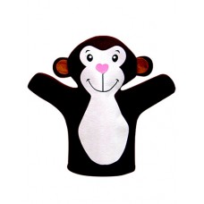 Fantoche Luva Feltro Macaco - 25 centímetros