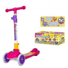 Patinete Pet Lover com Luz