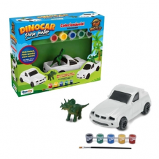 Carro e Dino Para Pintar 