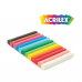 Massa de Modelar Soft - 12 cores foscas - 180g Massa de Modelar Soft - 12 cores foscas - 180g