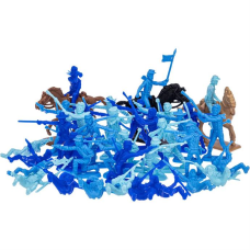 Miniatura Colecionável Forte Apache Soldados 34 peças Sortido