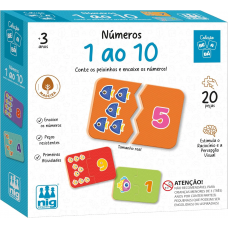 Coleção Be-A-Bá - Números 1 ao 10
