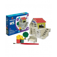 Quebra-cabeça para Pintura 3D - Casinha