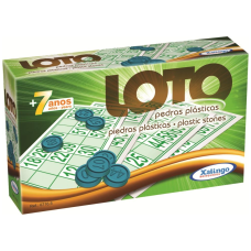 Loto 24 Cartões - Pedras Plásticas