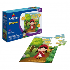 Quebra-Cabeças Chapeuzinho Vermelho Minha Escolinha 